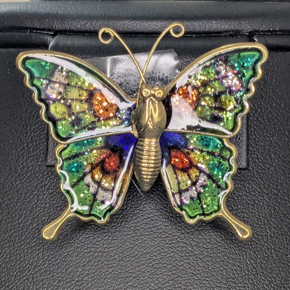 Colorful Butterfly Brooch